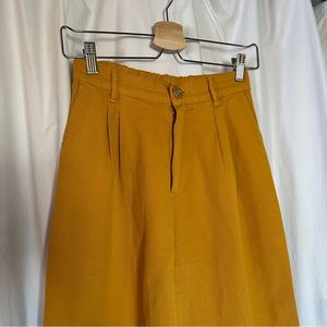 XS Big Bud Press trousers in yellow